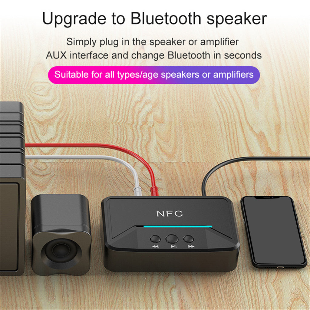 Receiver Adapter NFC 3.5mm Audio Stereo Receiver Dongle