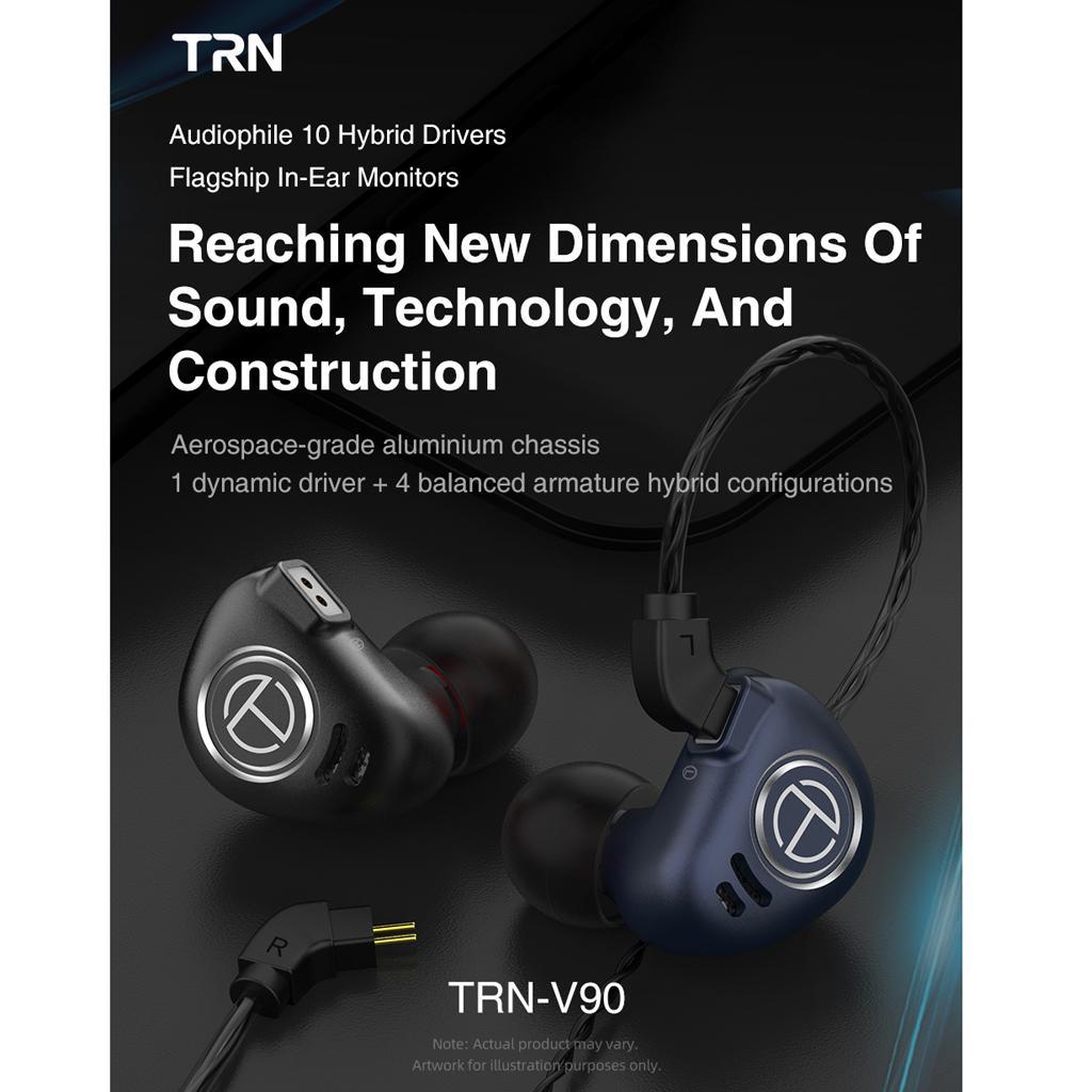 In Ear HiFi Bass Sports Stereo Earbuds Detachable Headphones Black with Mic