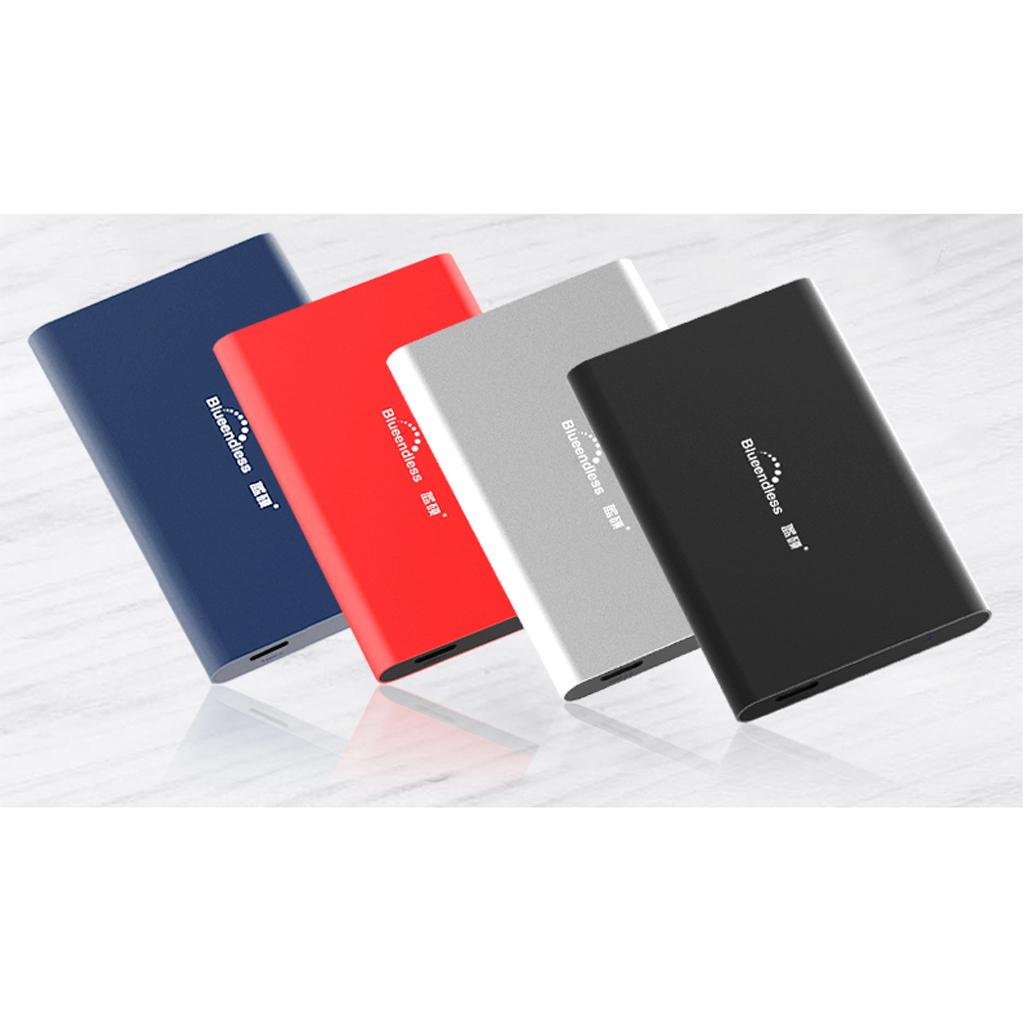 2.5" USB 3.0 High Speed Mobile Hard Drive HDD 5400RPM 8MB Cache Silver 250G