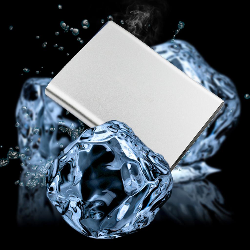 2.5" USB 3.0 High Speed Mobile Hard Drive HDD 5400RPM 8MB Cache Silver 250G