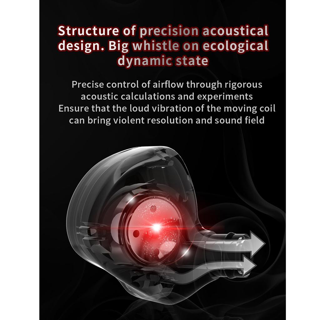 QKZ AK6 In Ear 3.5mm Sport Earphones with Mic Black