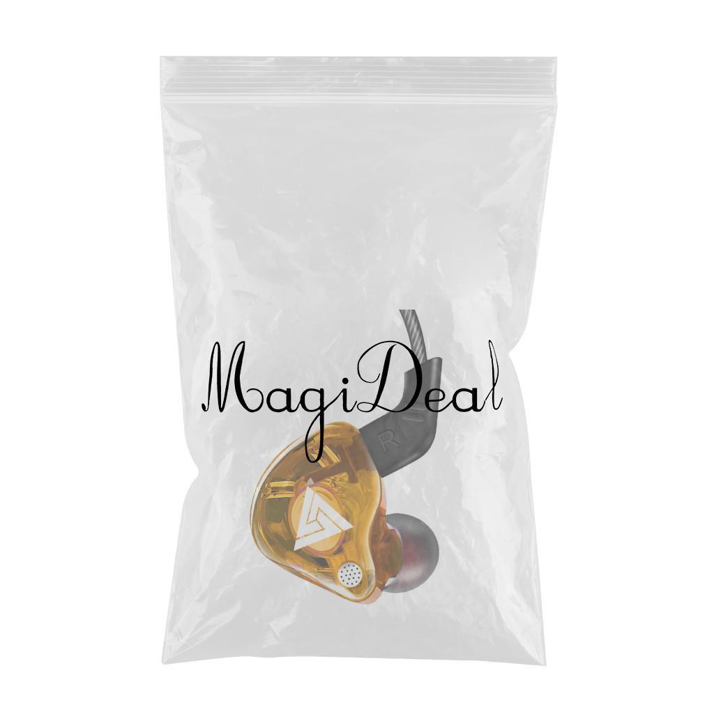 QKZ AK6 In Ear 3.5mm Sport Earphones with Mic Yellow