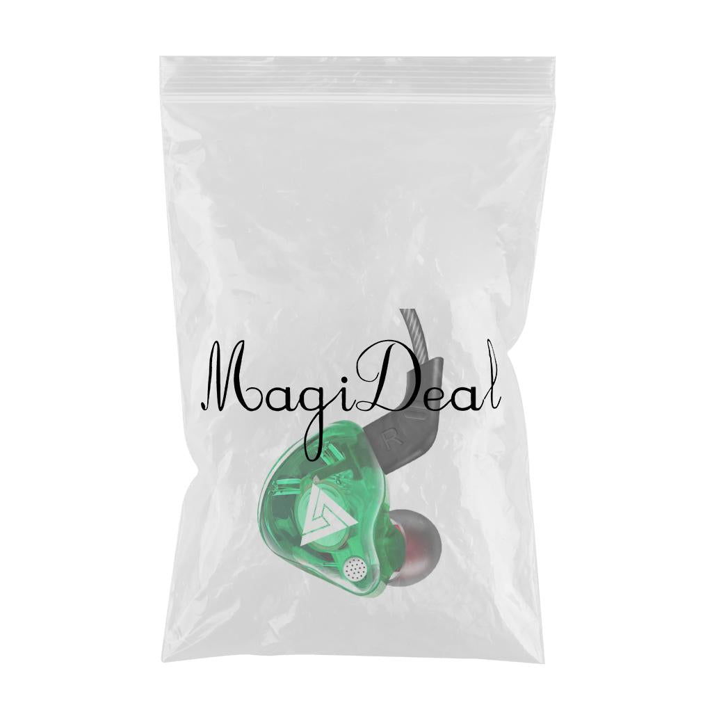 QKZ AK6 In Ear 3.5mm Sport Earphones with Mic Green