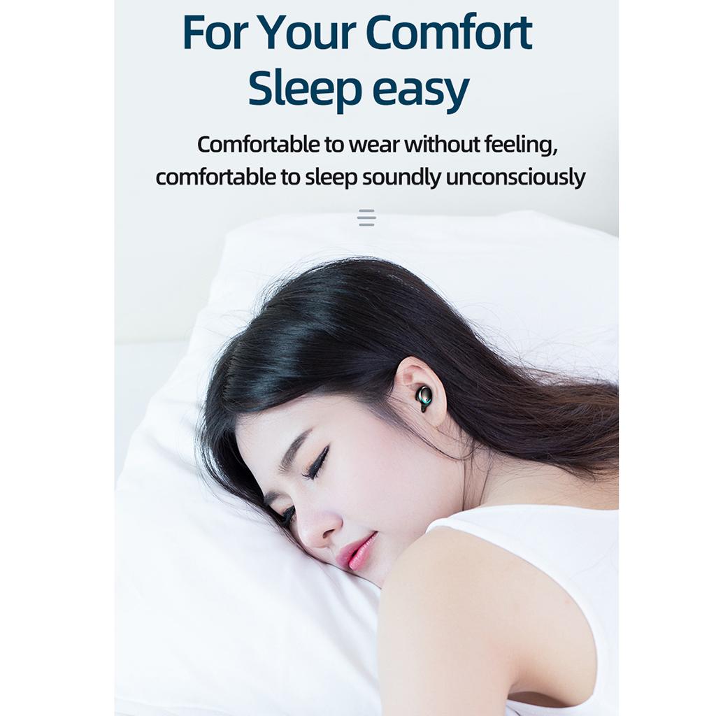 TWS Bluetooth 5.0 Wireless Headphone 9D Stereo Earbuds Headsets w/ Mic