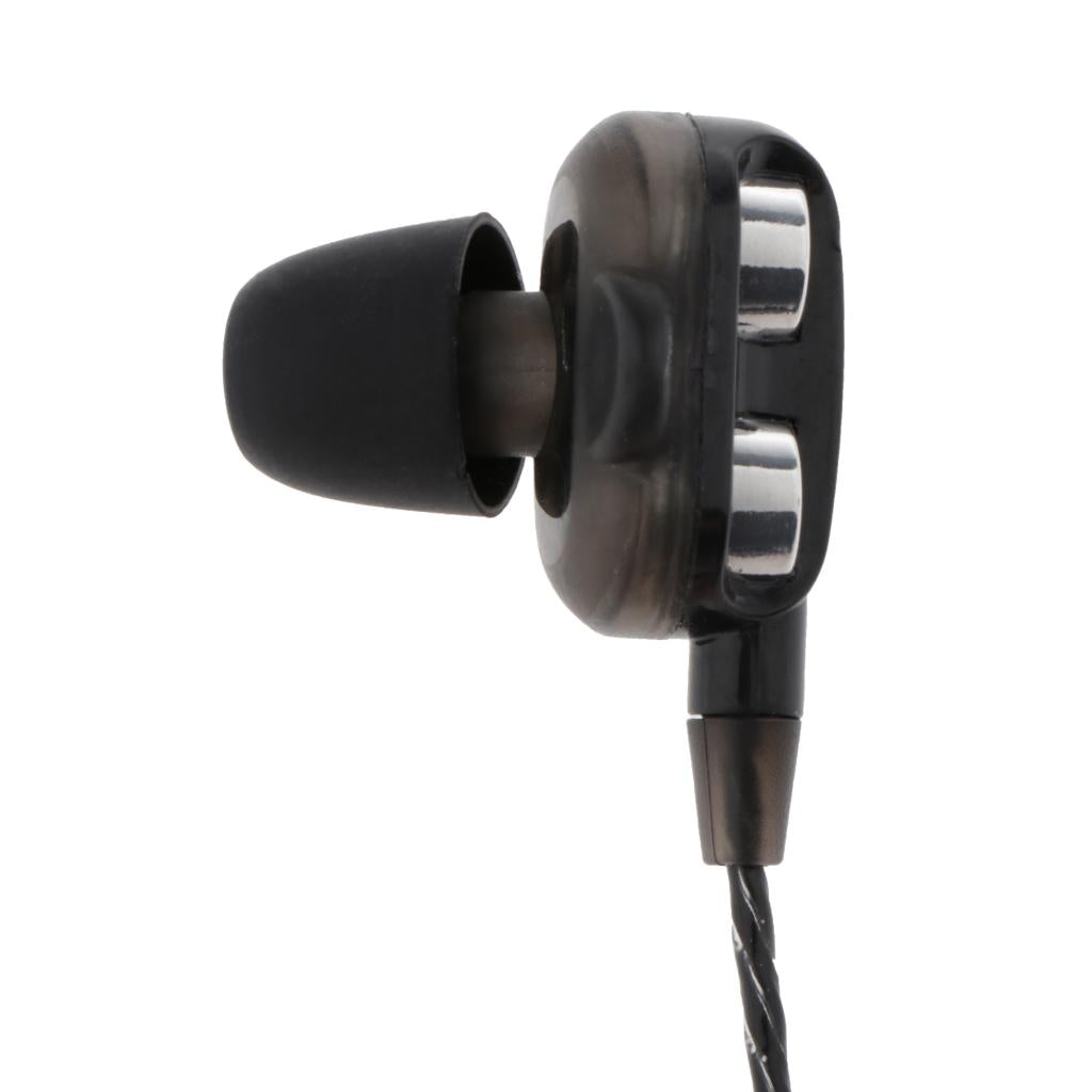 HEAVY DEEP BASS In-ear Earphones Headphones Metal Headsets Black 2