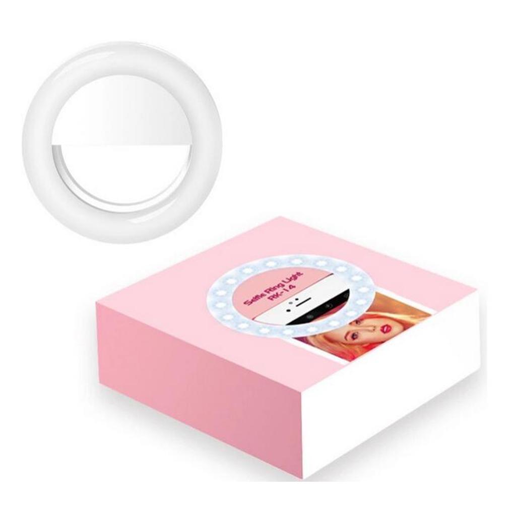 LED Ring Light Round Selfie Lamp For Live Show Taking Pictures Battery Type