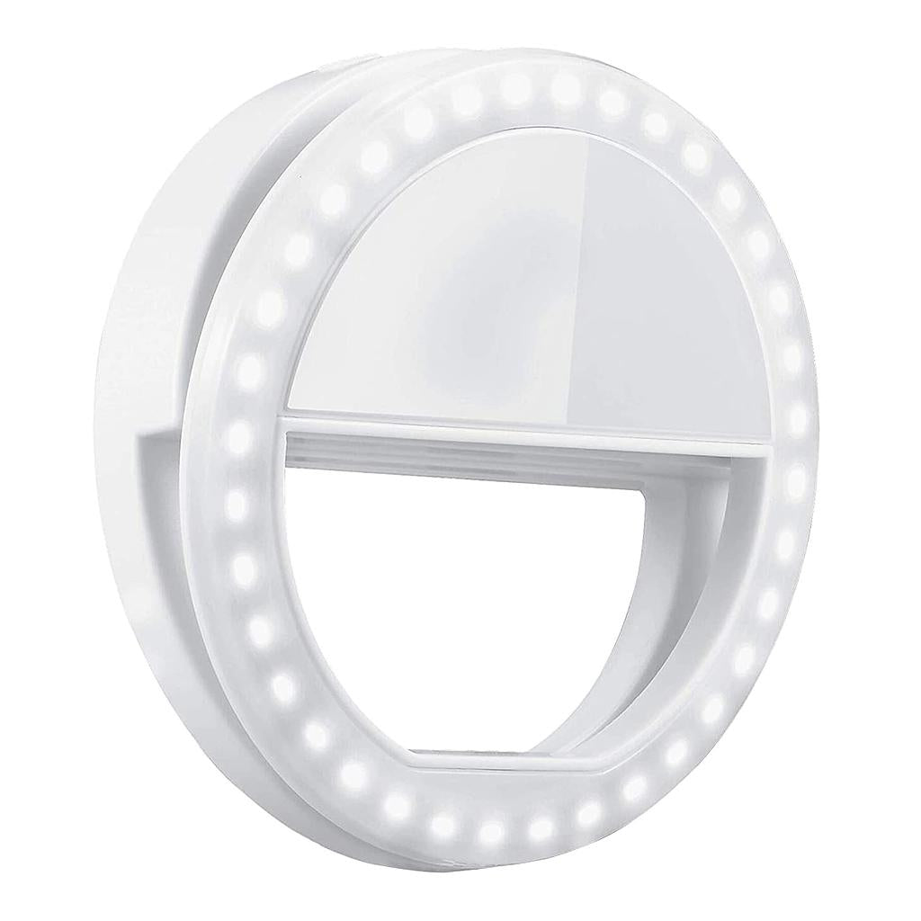 LED Ring Light Round Selfie Lamp For Live Show Taking Pictures Battery Type