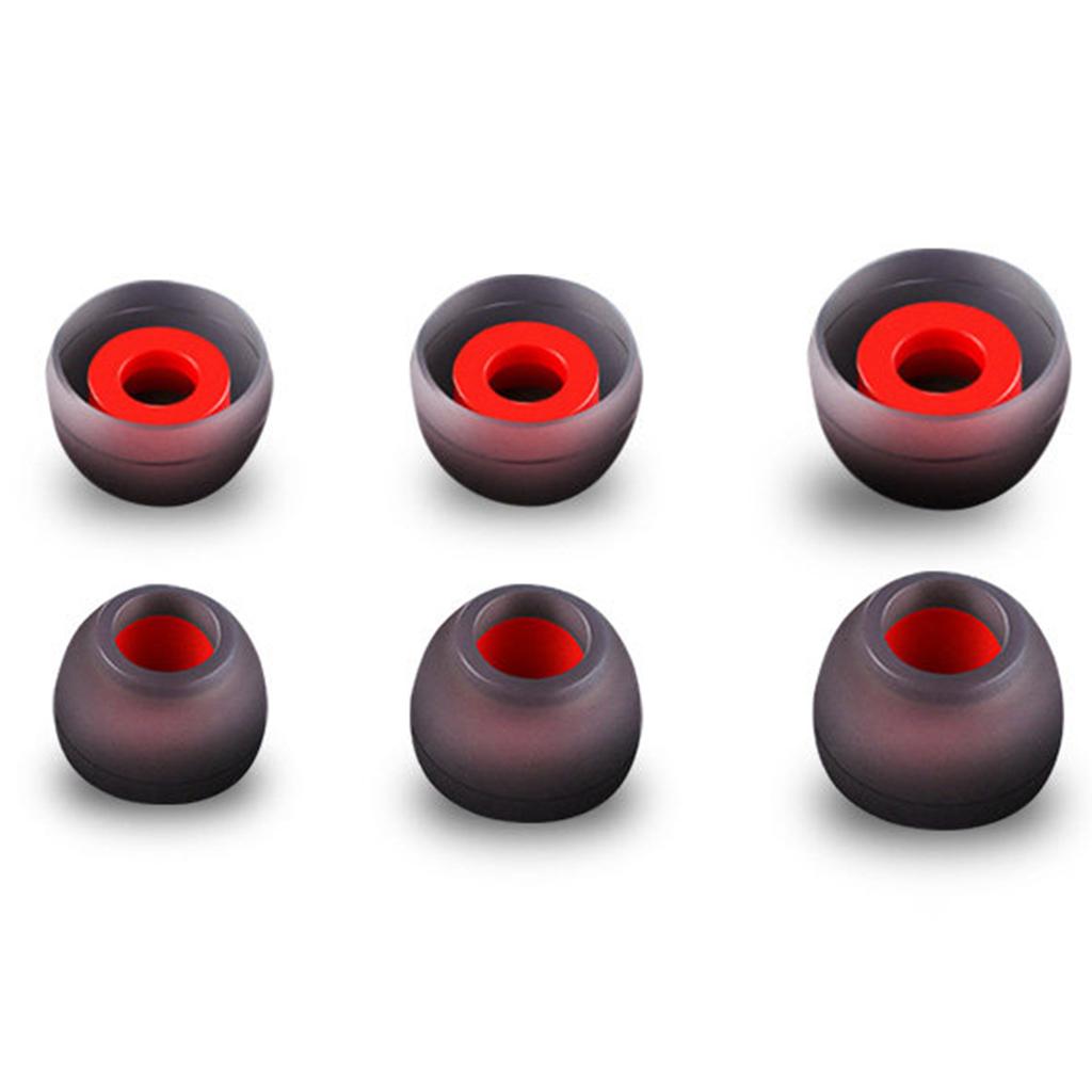 3Pairs Universal Ear Buds Gel Earbuds Earphone Tips S/M/L