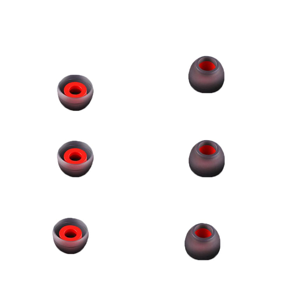 3Pairs Universal Ear Buds Gel Earbuds Earphone Tips S