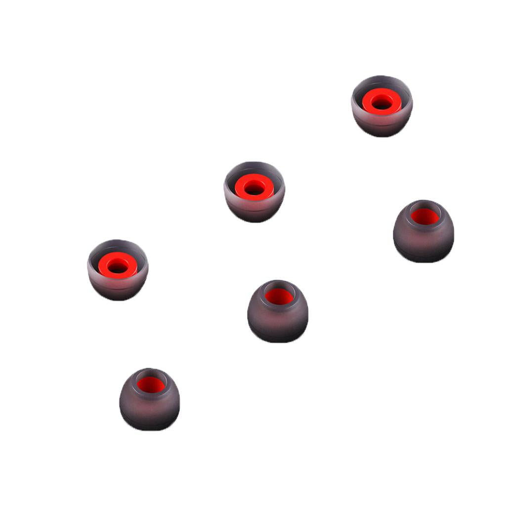 3Pairs Universal Ear Buds Gel Earbuds Earphone Tips M