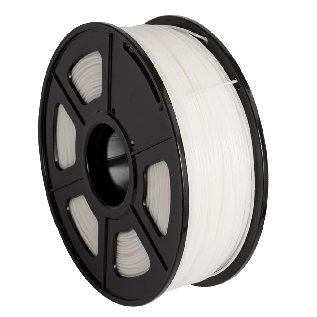 ABS Filament 1.75mm for 3D Printer +/- 0.02mm 1kg Spool (2.2lbs) White