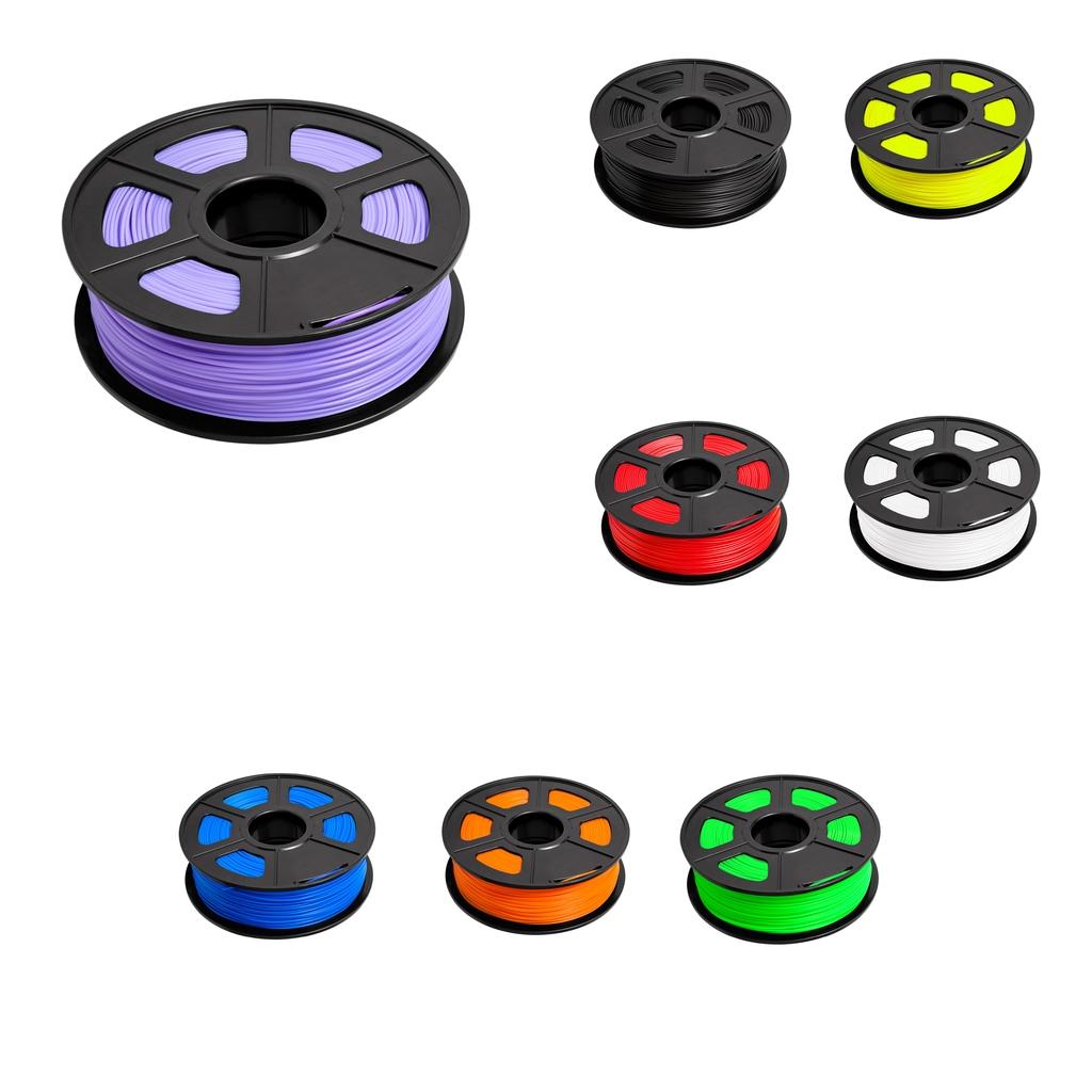 1kg PLA 1.75mm Filament Spool Accuracy 0.03 mm Black