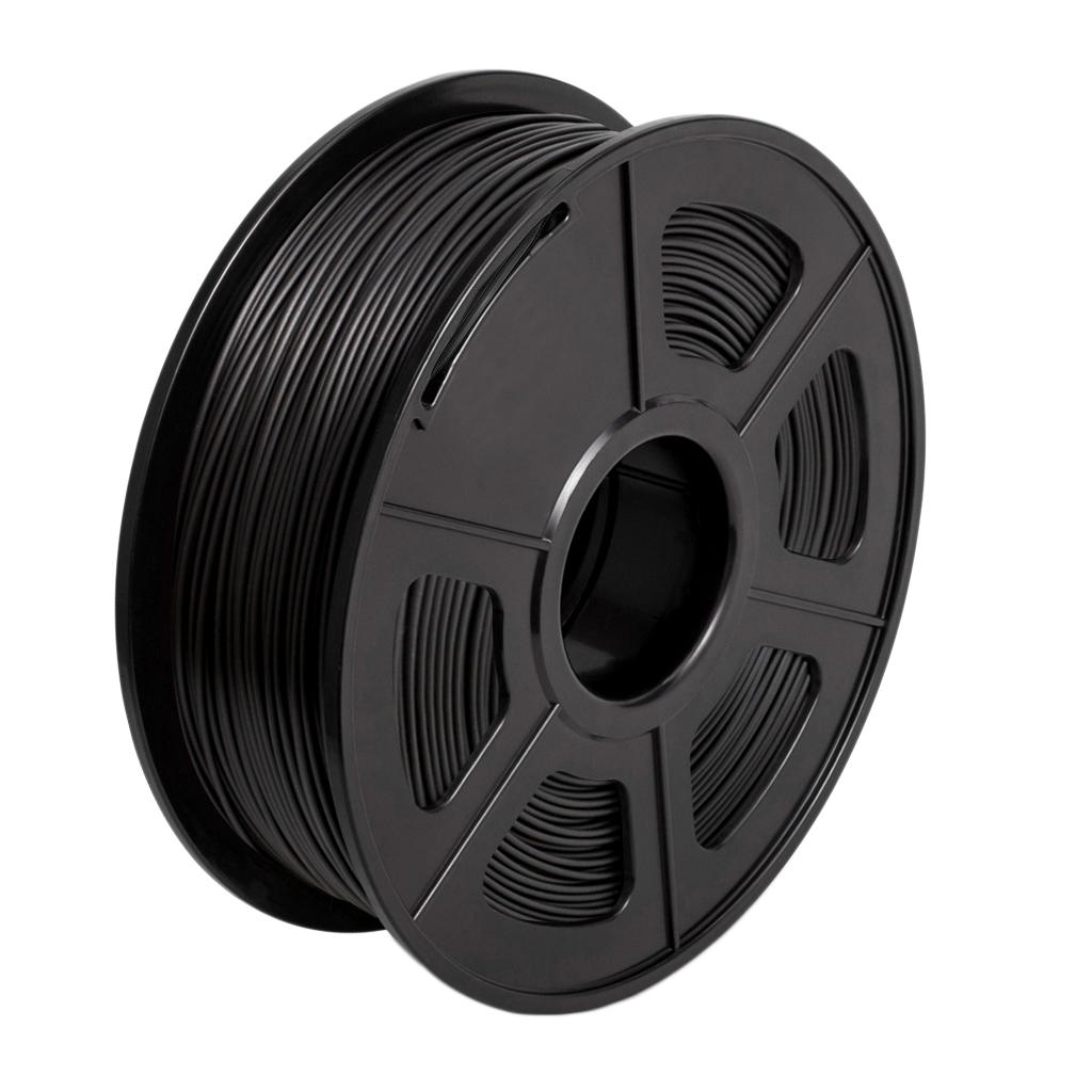 1kg PLA 1.75mm Filament Spool Accuracy 0.03 mm Black
