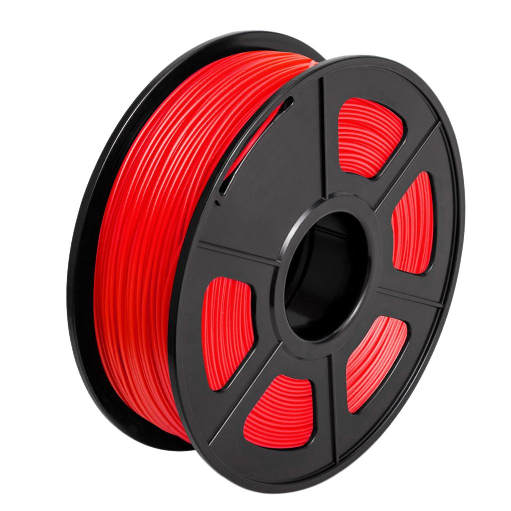 1kg PLA 1.75mm Filament Spool Accuracy 0.03 mm Red