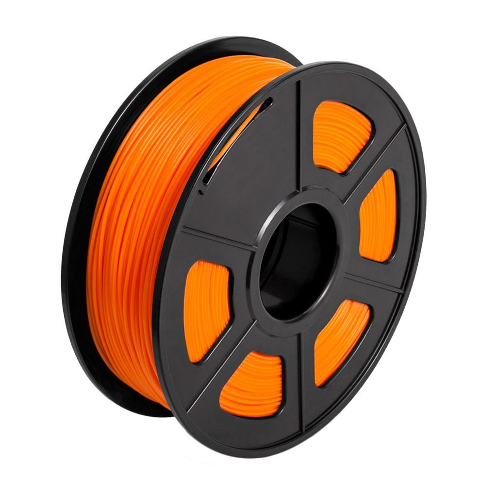 1kg PLA 1.75mm Filament Spool Accuracy 0.03 mm Orange