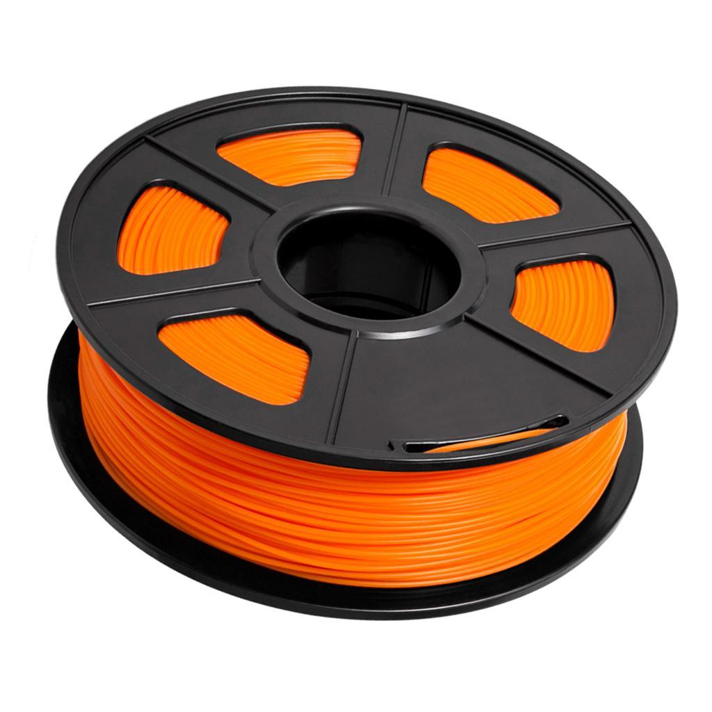 1kg PLA 1.75mm Filament Spool Accuracy 0.03 mm Orange