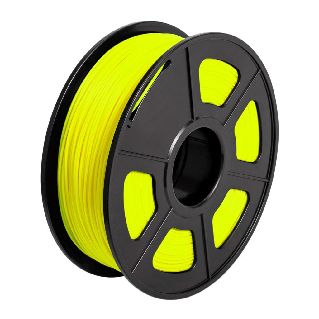 1kg PLA 1.75mm Filament Spool Accuracy 0.03 mm Yellow