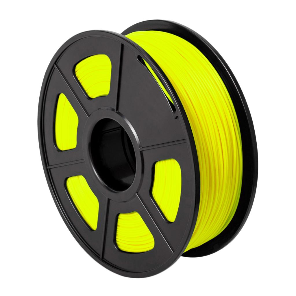 1kg PLA 1.75mm Filament Spool Accuracy 0.03 mm Yellow