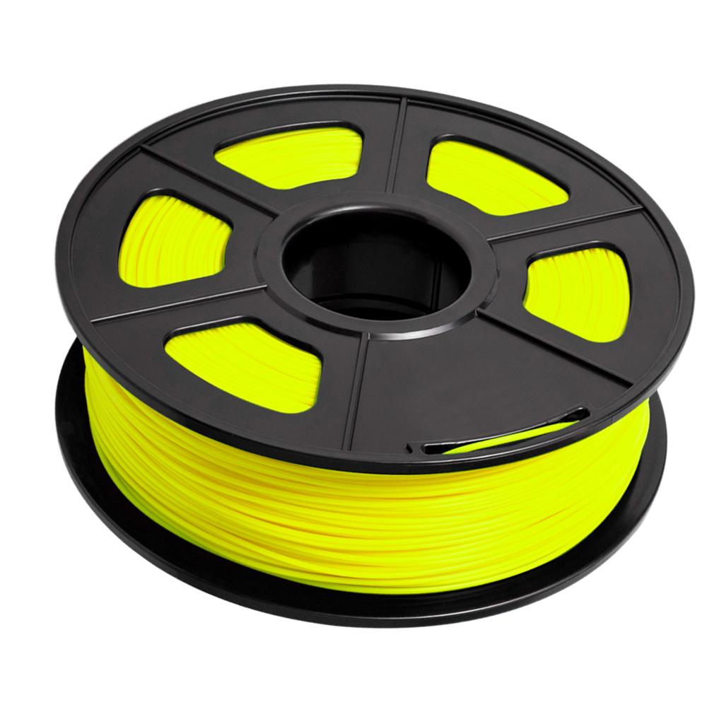 1kg PLA 1.75mm Filament Spool Accuracy 0.03 mm Yellow