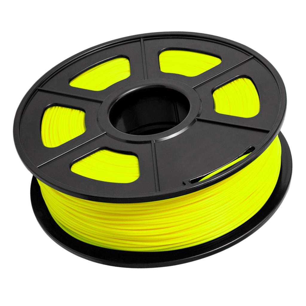 1kg PLA 1.75mm Filament Spool Accuracy 0.03 mm Yellow