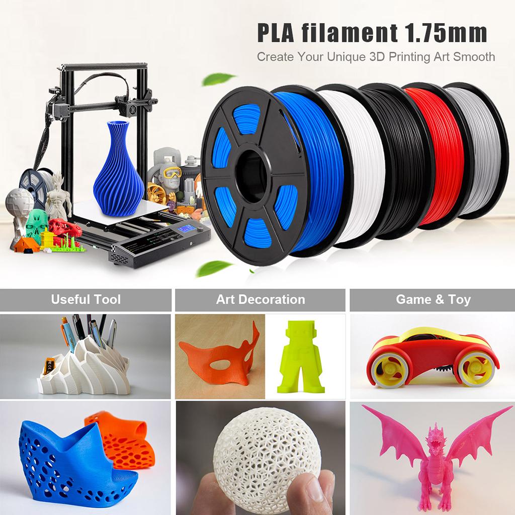 1kg PLA 1.75mm Filament Spool Accuracy 0.03 mm Blue