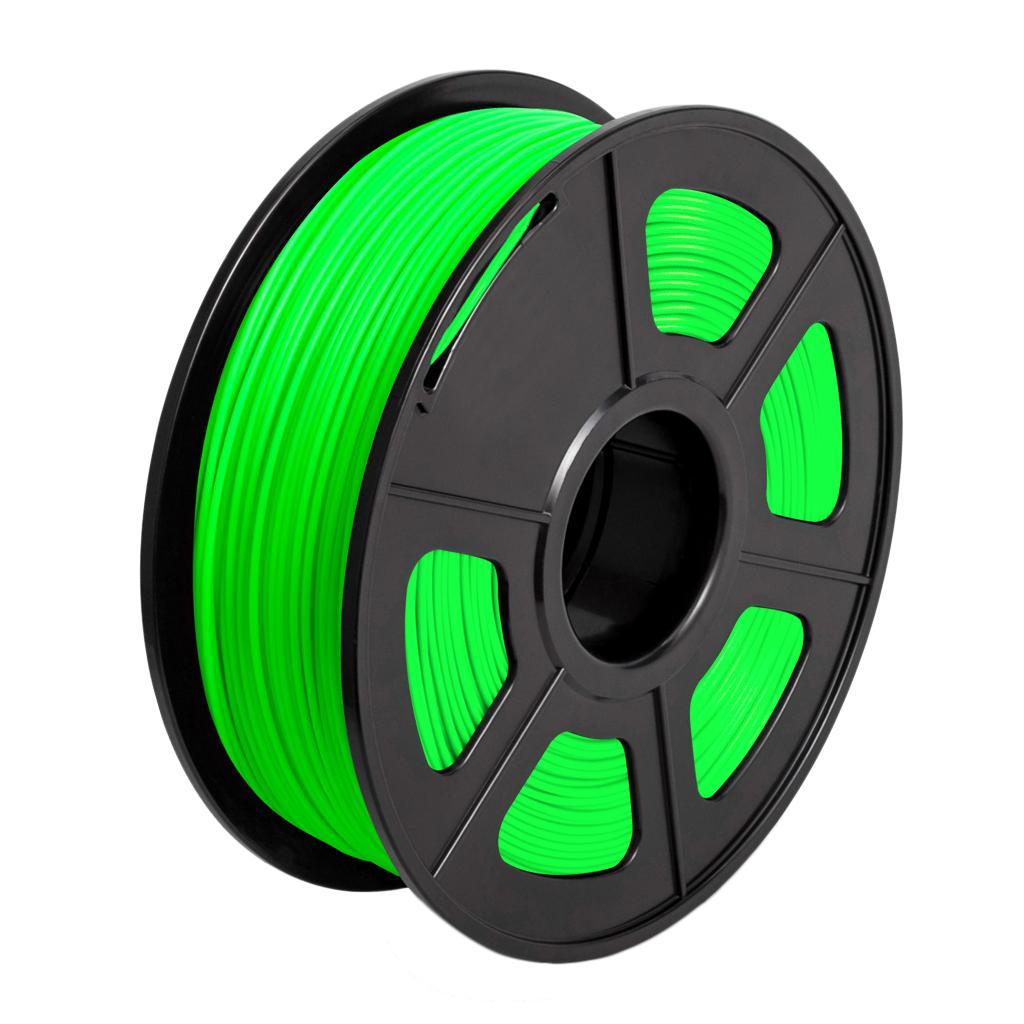 1kg PLA 1.75mm Filament Spool Accuracy 0.03 mm Green