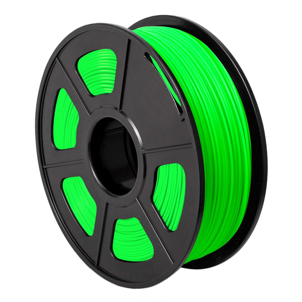 1kg PLA 1.75mm Filament Spool Accuracy 0.03 mm Green
