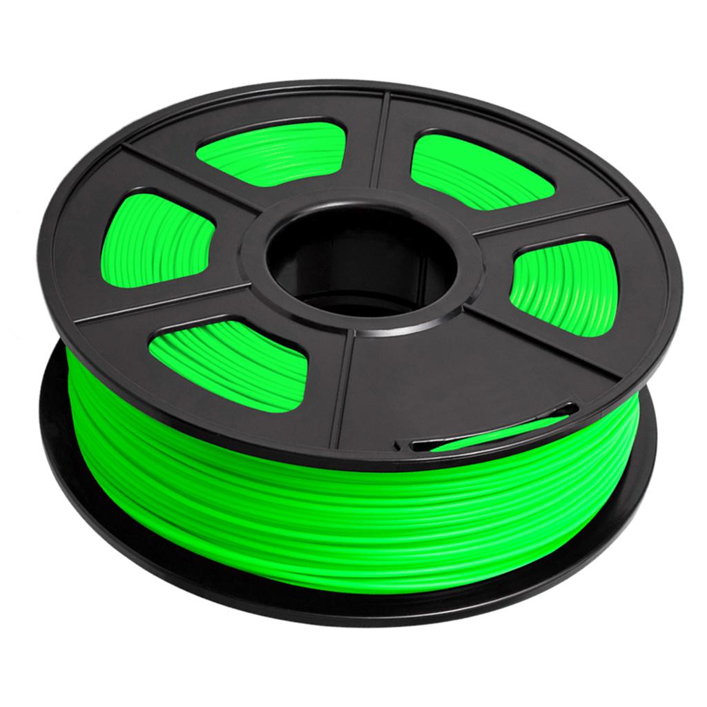 1kg PLA 1.75mm Filament Spool Accuracy 0.03 mm Green