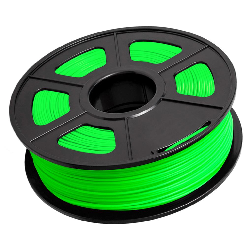 1kg PLA 1.75mm Filament Spool Accuracy 0.03 mm Green