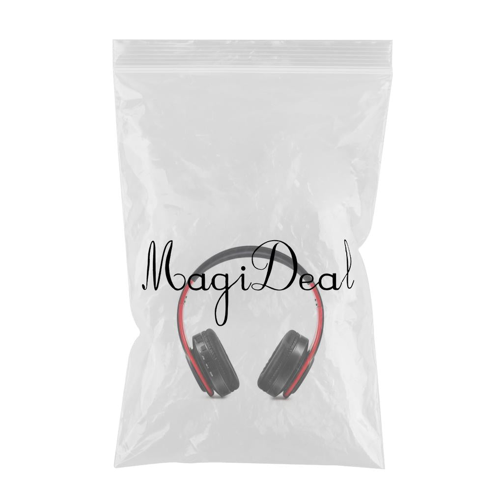 Headphones Earphone Microphone Black Red