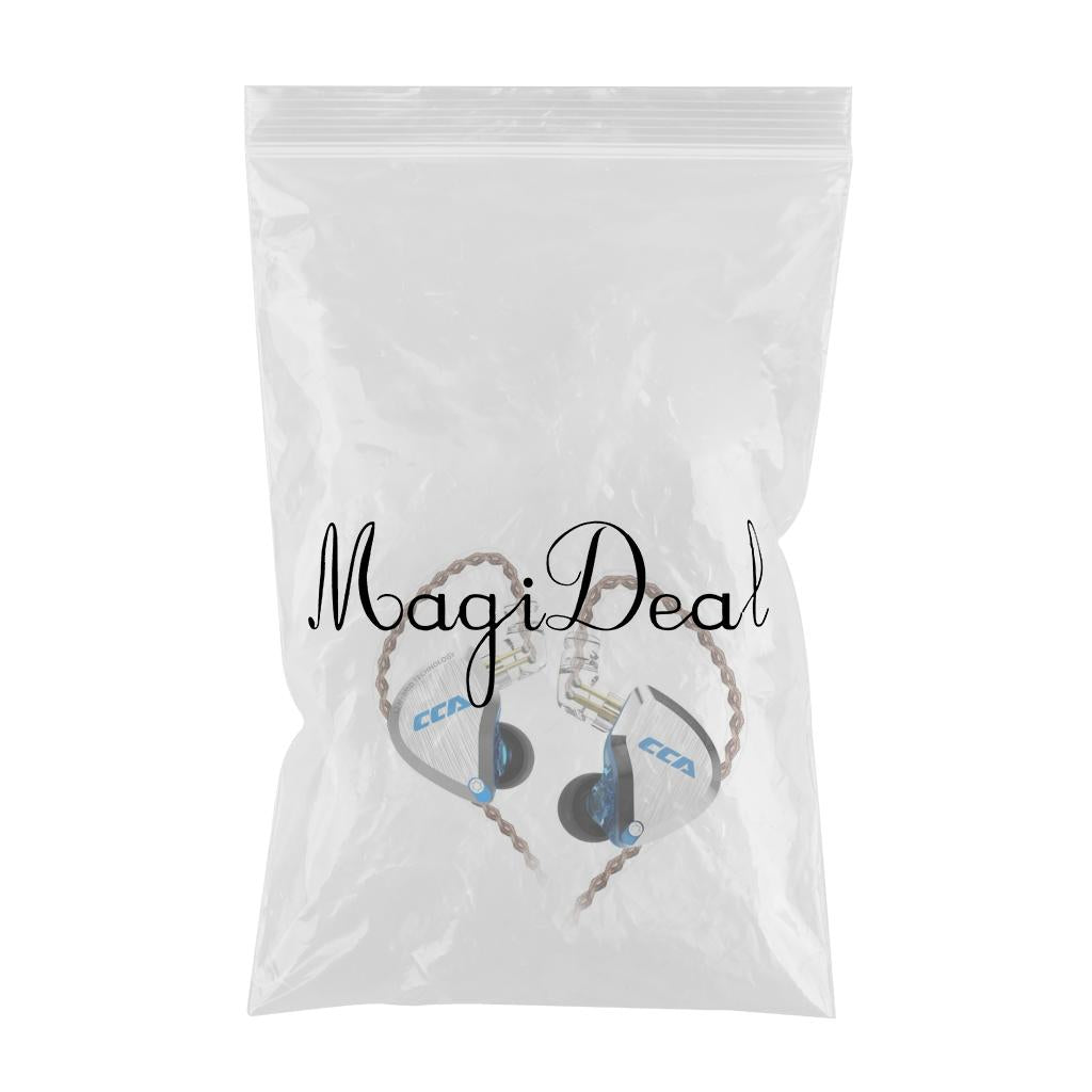 12 Unit Hybrid Technology Noise-Cancelling In Ear Earphones Blue No Mic