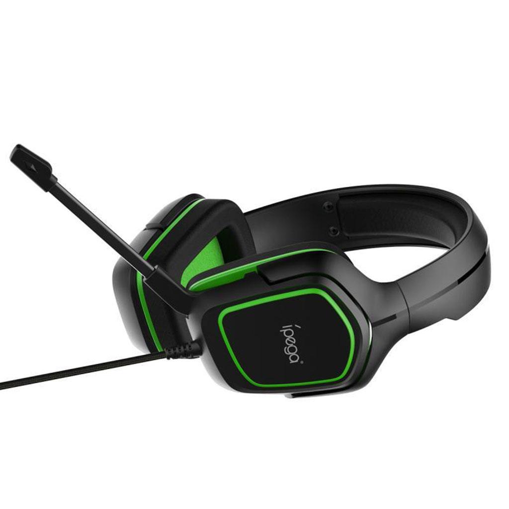 Over Ears Gaming Headset with Mic Microphone for PS4 PC Green