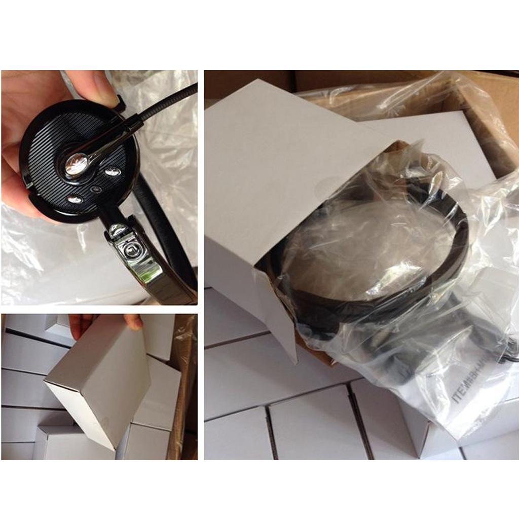 Mono Hands-free Head-mounted Bluetooth Telephone Headset with Mic