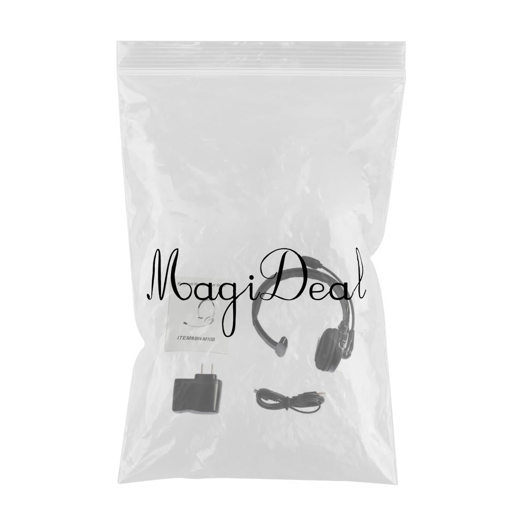 Mono Hands-free Head-mounted Bluetooth Telephone Headset with Mic