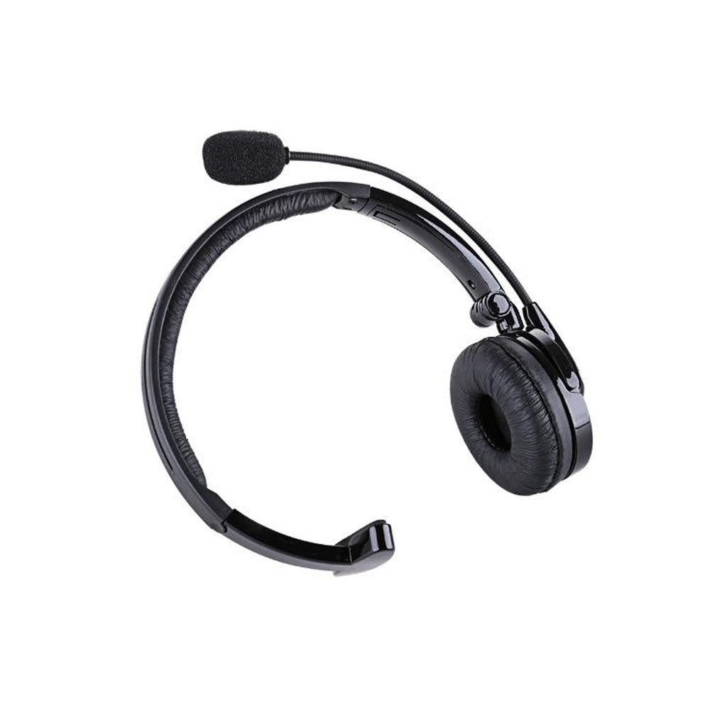 Mono Hands-free Head-mounted Bluetooth Telephone Headset with Mic
