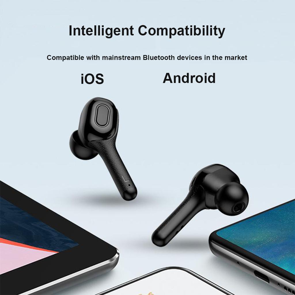 TWS Earbuds Wireless Translation Earphone White without Translation Function