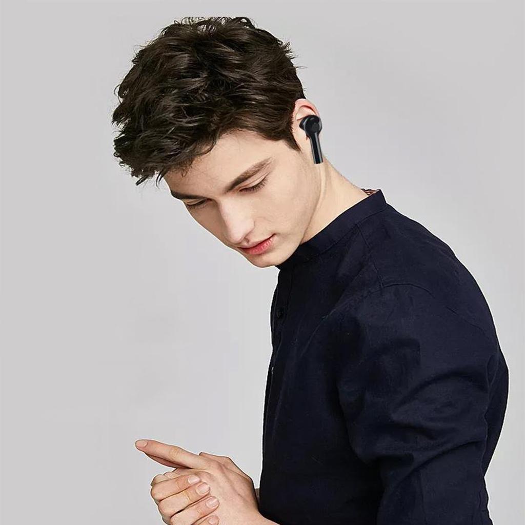 TWS Earbuds Wireless Translation Headphones Black without Translation