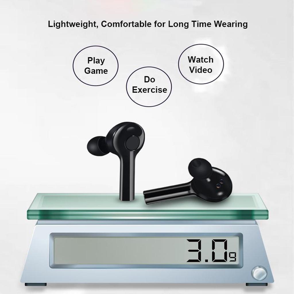 TWS Earbuds Wireless Translation Headphones White without Translation