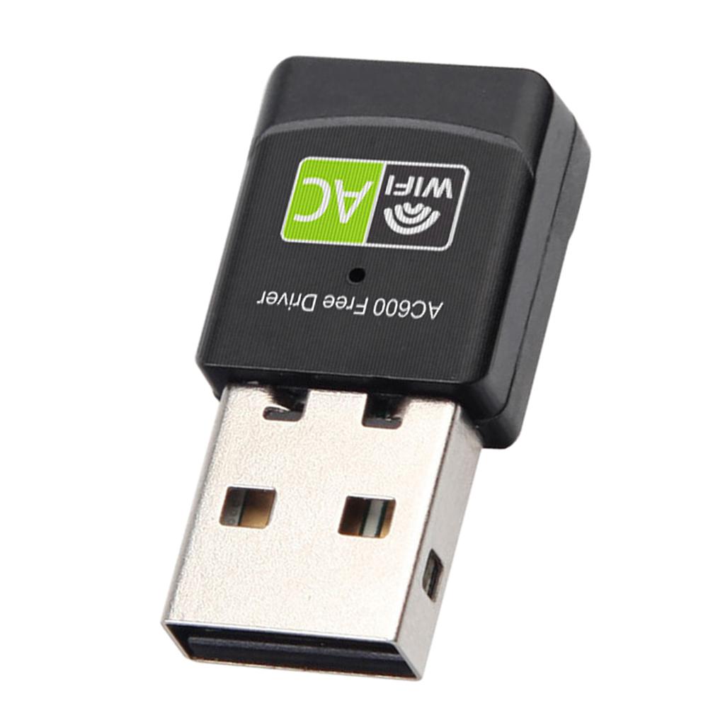 Drive-free 600Mbps USB Wireless Network WiFi Dongle Adapter w/ 2DBI Antenna