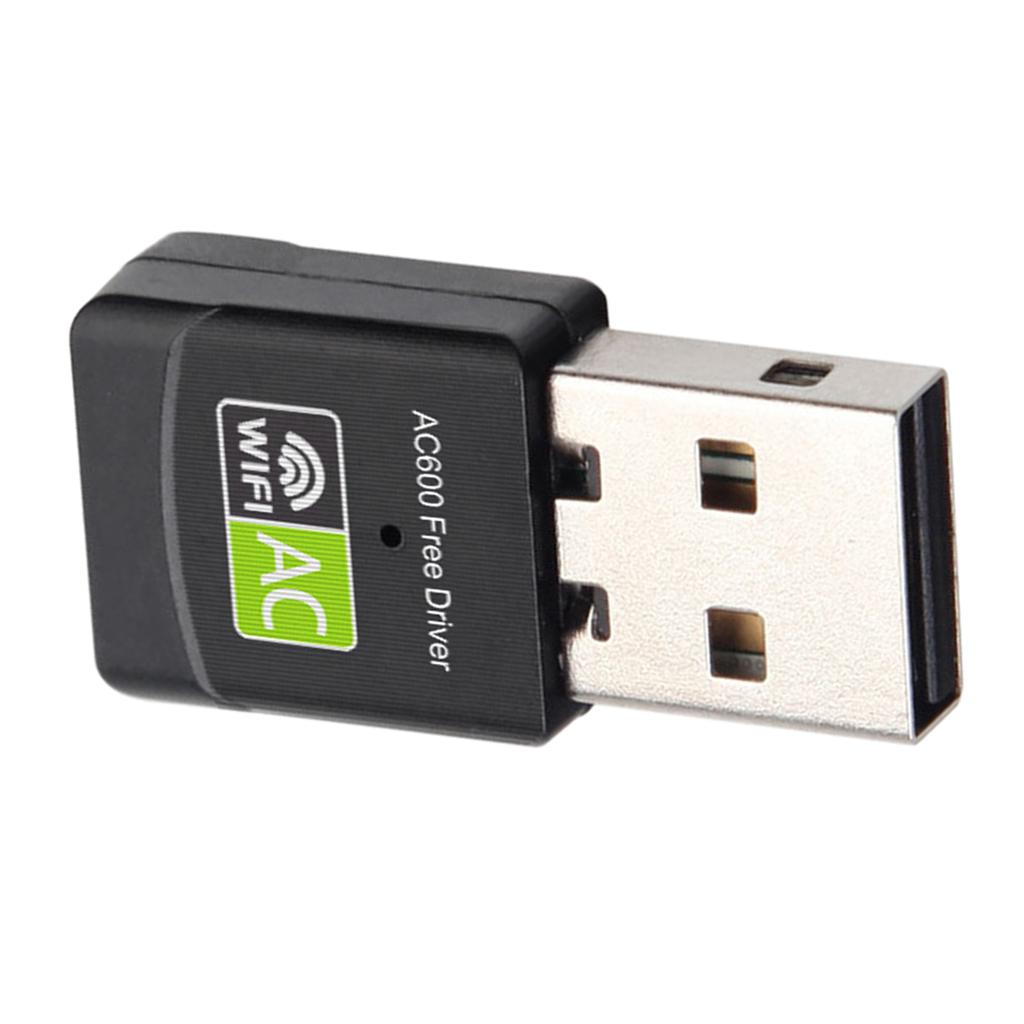 Drive-free 600Mbps USB Wireless Network WiFi Dongle Adapter w/ 2DBI Antenna