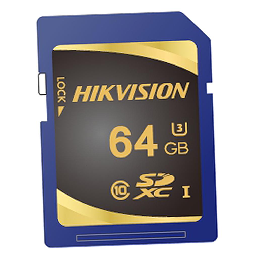 Hikvision New Micro SD Memory Card TF Card for Cell Phones Black 64GB