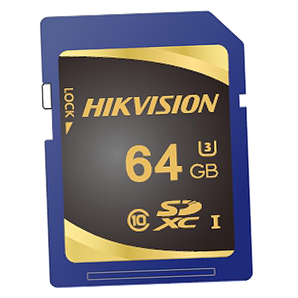 Hikvision New Micro SD Memory Card TF Card for Cell Phones Black 64GB