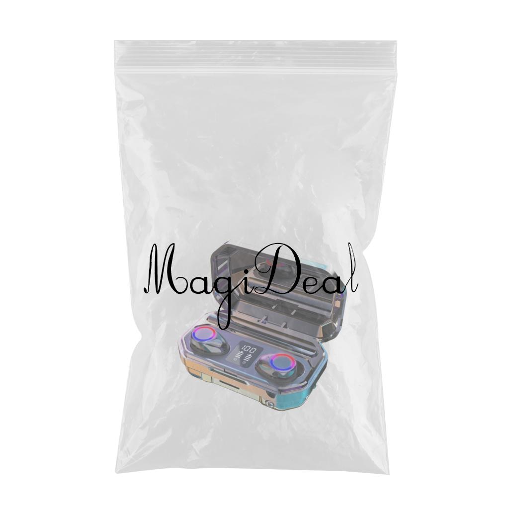 3500mAh LED Bluetooth Wireless Headphones In-Ear Earbuds Headsets Black