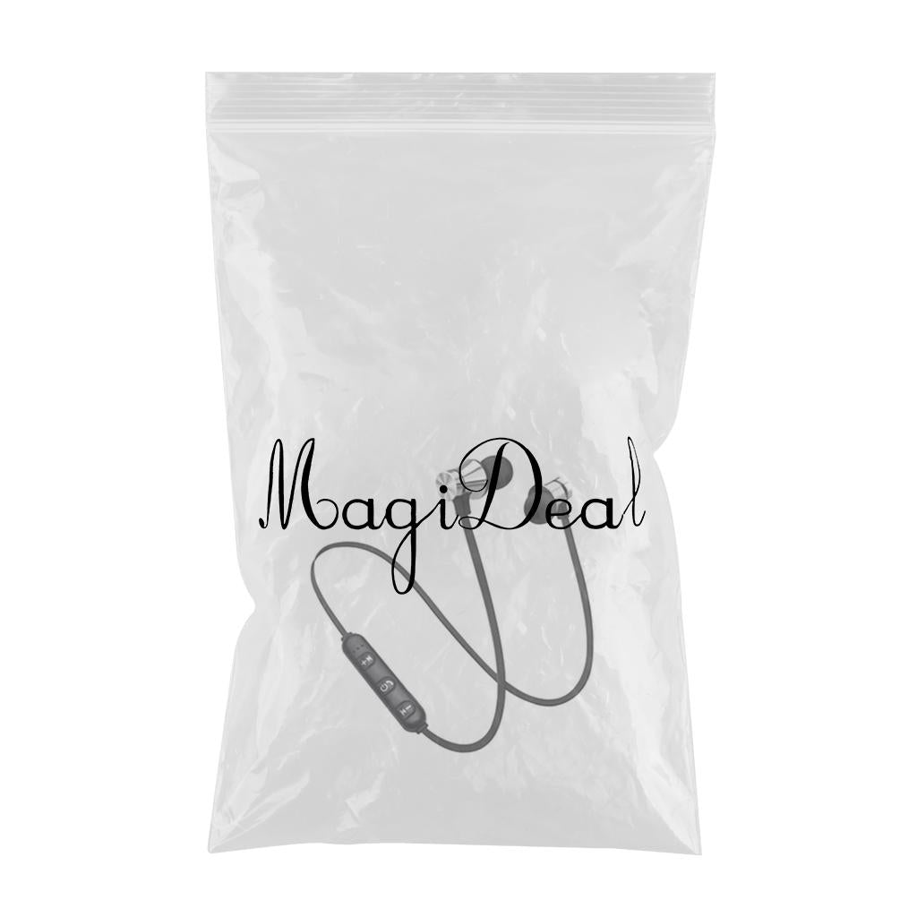 Magnetic Bluetooth In-ear Earphone Sport Silver