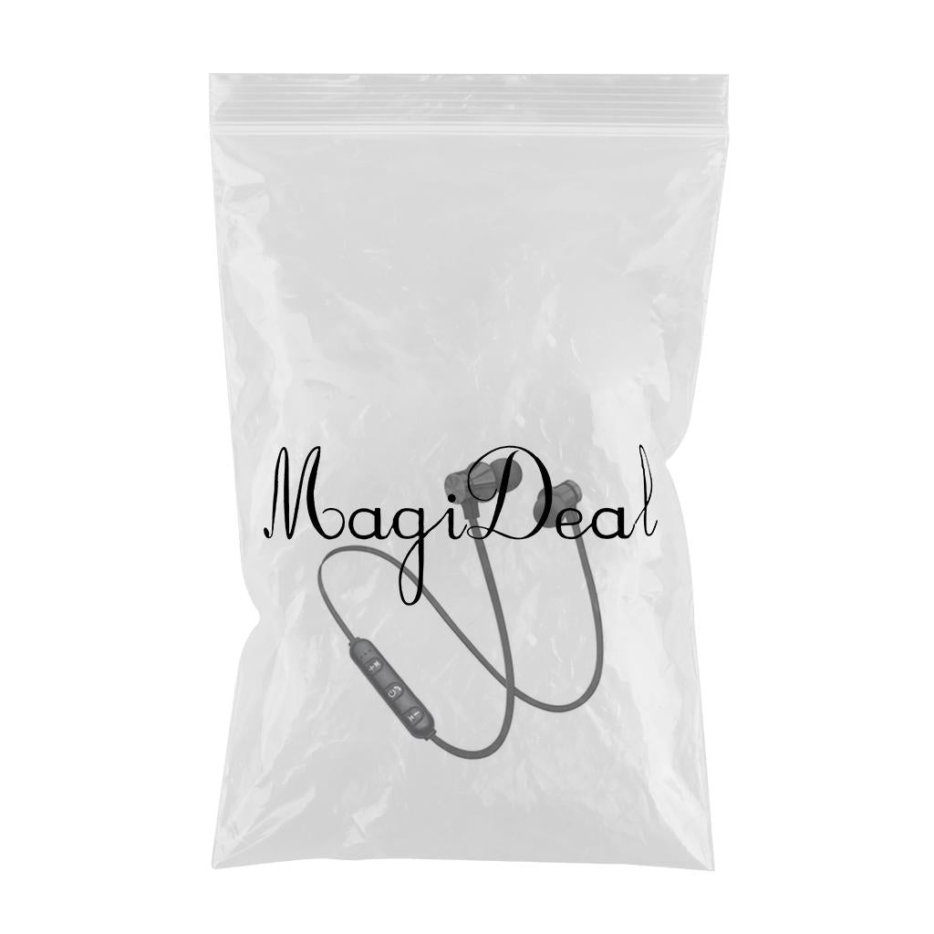 Magnetic Bluetooth In-ear Earphone Sport Black