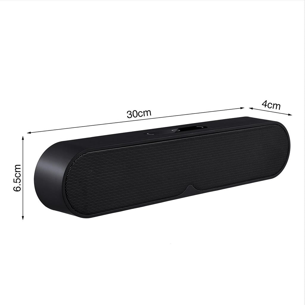F1 Plus Wireless Bluetooth Speaker Sound box HiFi Bass Loudspeaker Black