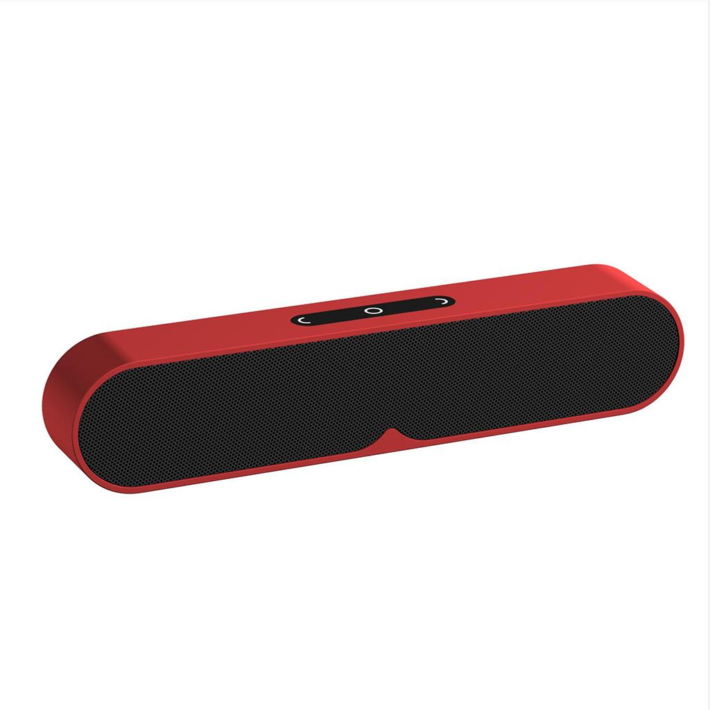 F1 Plus Wireless Bluetooth Speaker Sound box HiFi Bass Loudspeaker Red