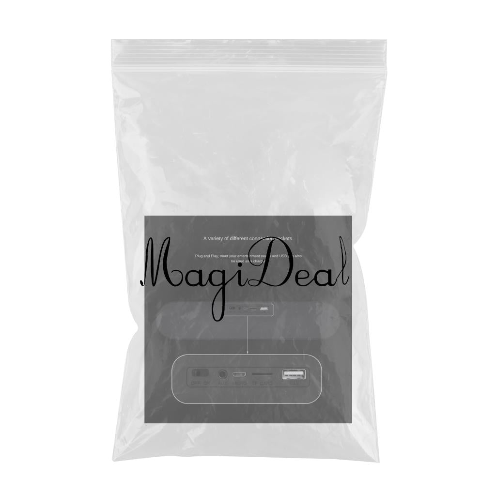 F1 Plus Wireless Bluetooth Speaker Sound box HiFi Bass Loudspeaker Red