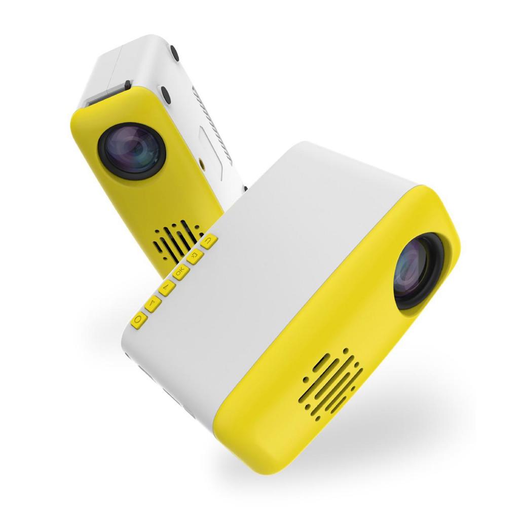 Professional Home Theater Cinema Mini Portable Movie 1080P Projector UK Plug