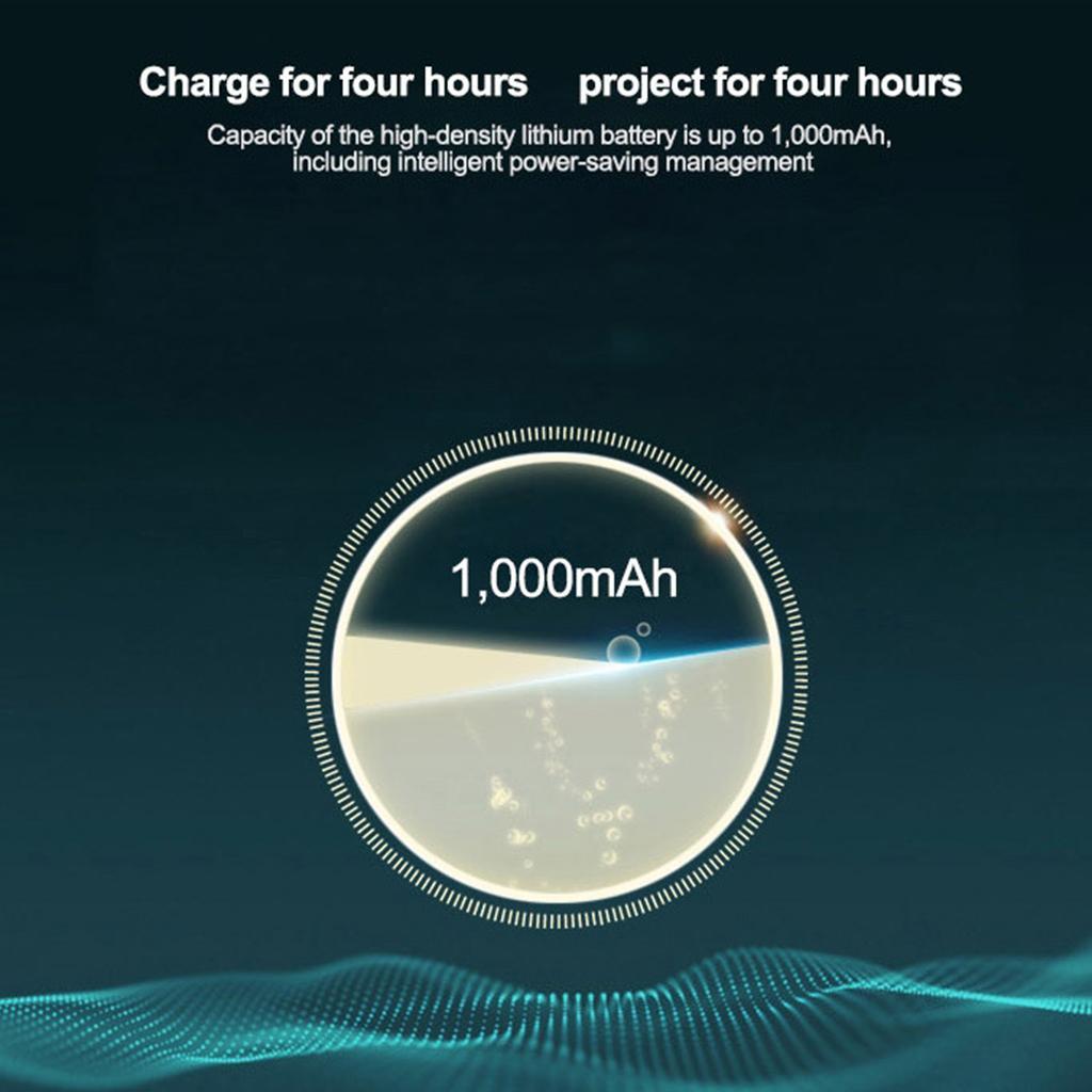 Portable Mini LED HDMI Projector HD Home Theater Outdoor Cinema EU Plug